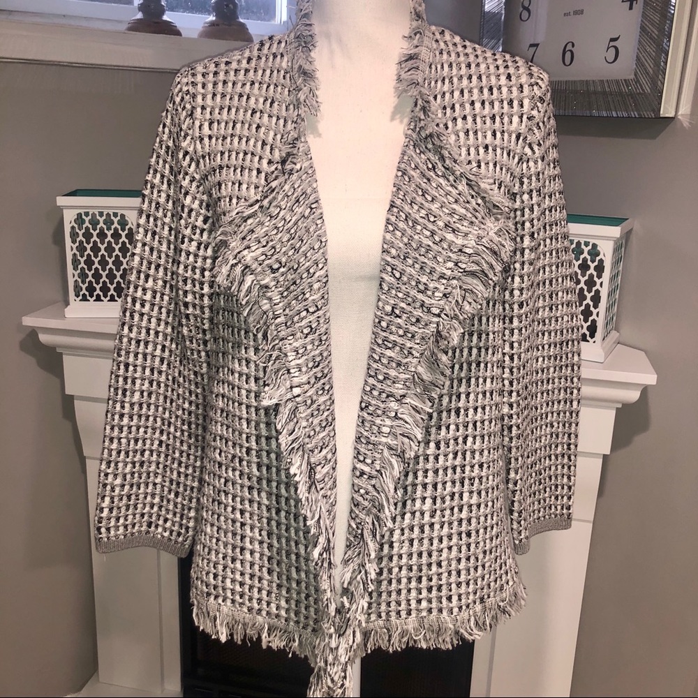 Jones Studio Separates Beautiful Gray Blend Blazer